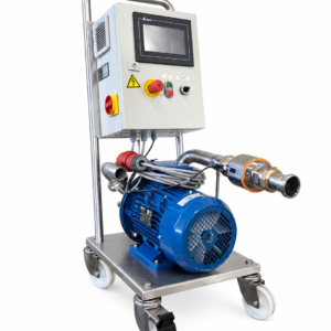 Mobile Impeller Pump with Integrated Flowmeter and Control Panel