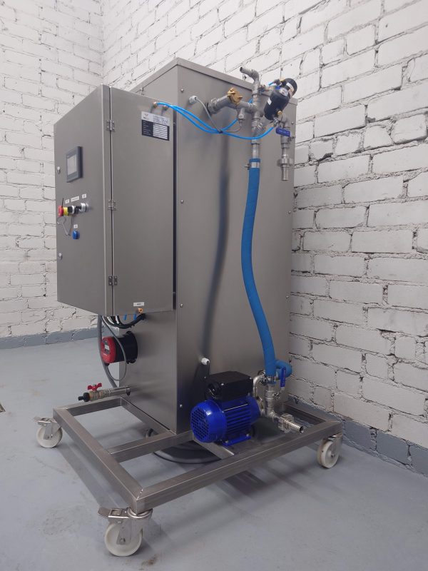Electric pasteurizer for heating various liquids