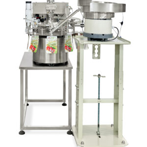 Automatic Spouted Pouch Filler and Capper