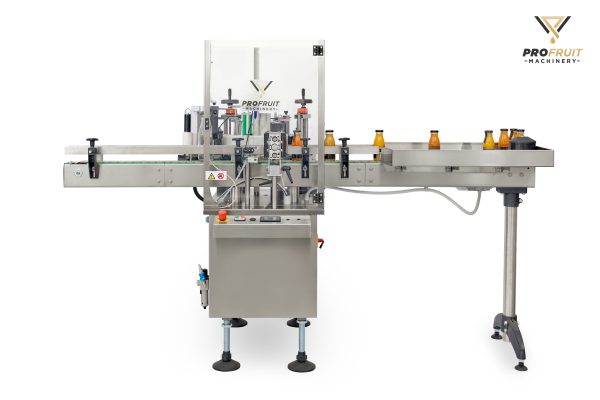 Bottle labeling machine for self-adhesive labels