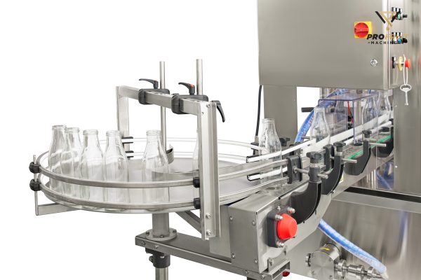 Bottle filling capping machine for different bottles and jars