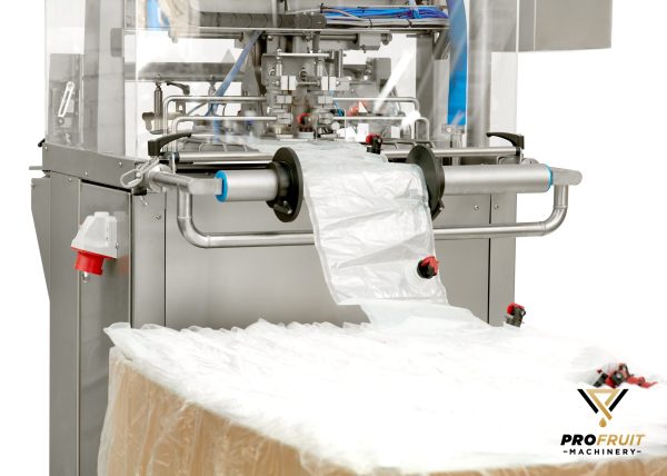 Automatic Bag in Box filler for bags in web