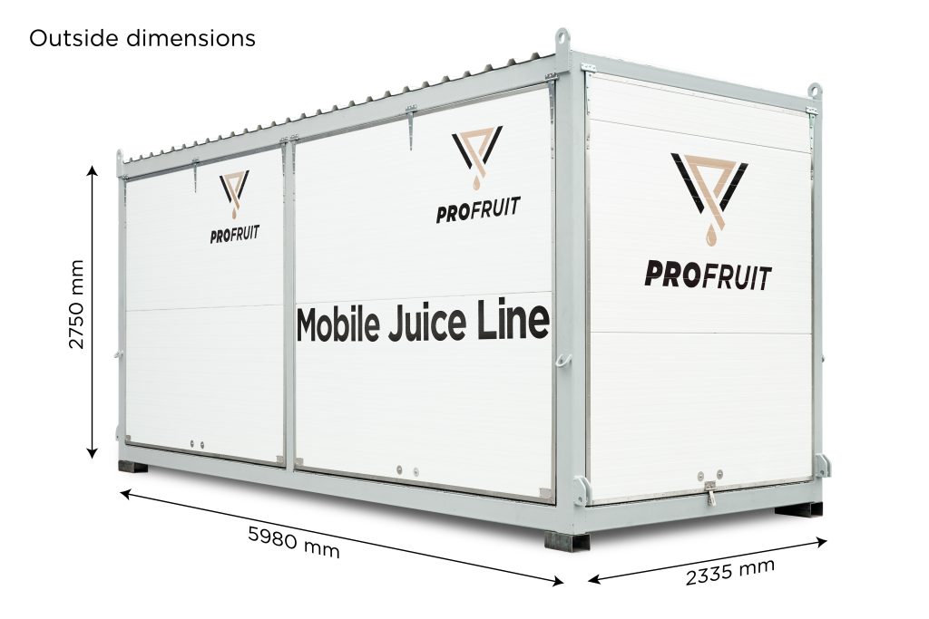 Pro Fruit Mobile Fruit Processing Line | Juice Production - ProFruit