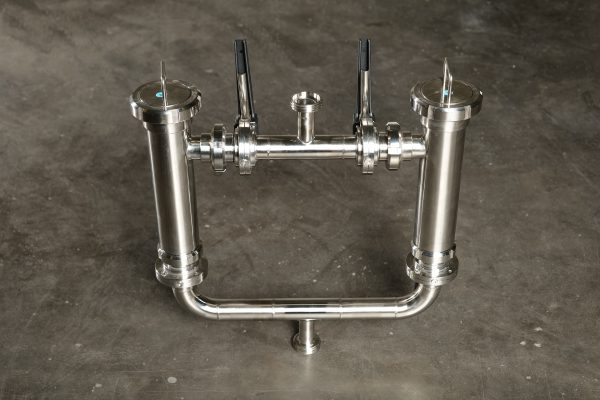 Double juice filters for juice filtration