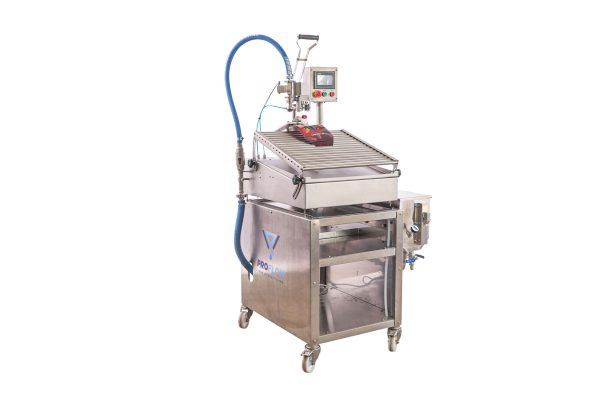 Semi automatic Bag in Box and Stand up Pouch filling machine for filling liquids