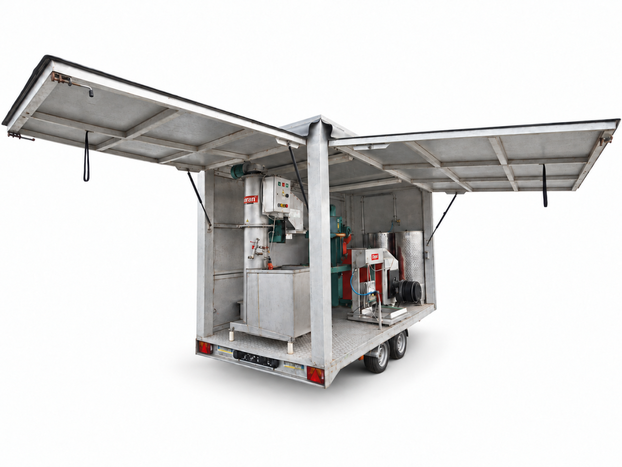 Mobile Juice Pressing Trailer – 700 L/h