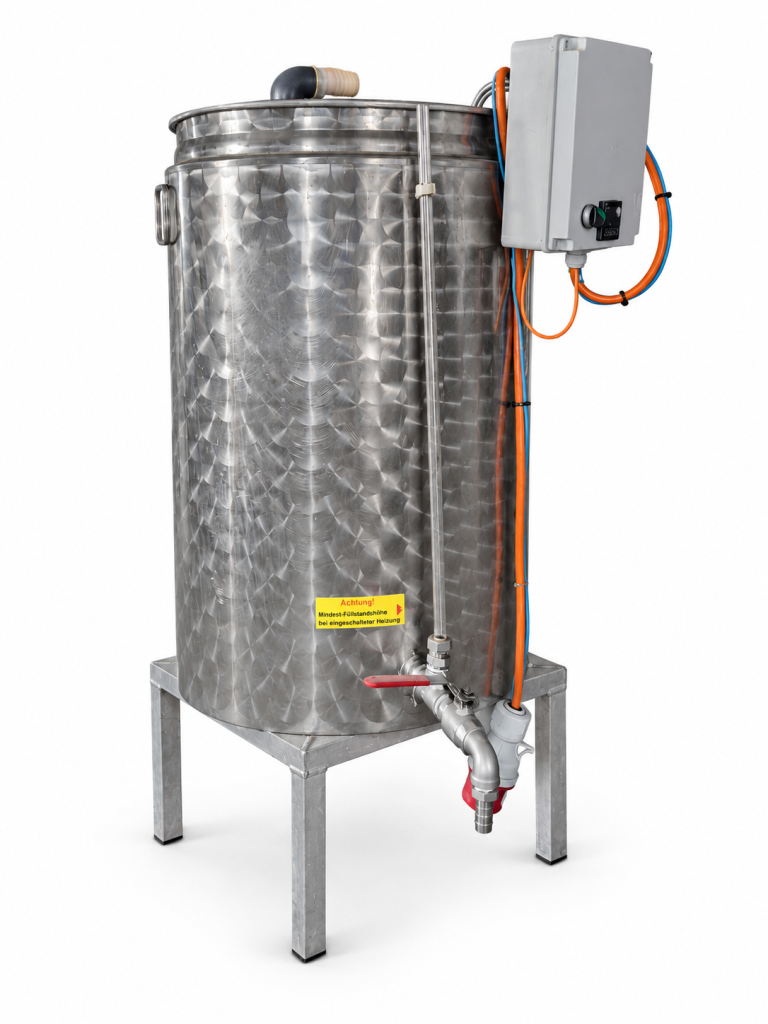 Pasteurization Tank with Electric Heater