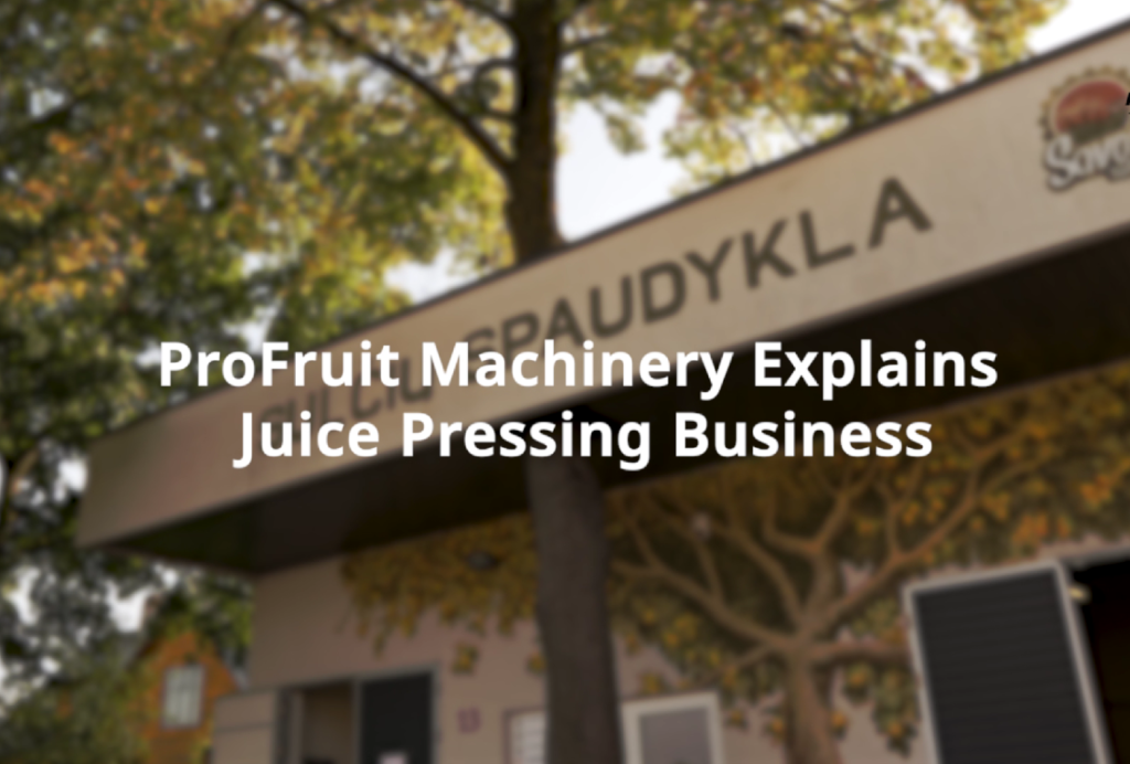 juice pressing service business