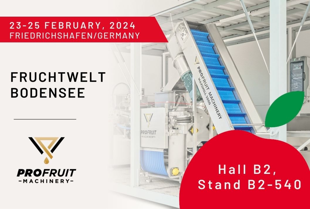 Pro Fruit Meet Us at Fruchtwelt to Explore Latest Machinery Updates - ProFruit
