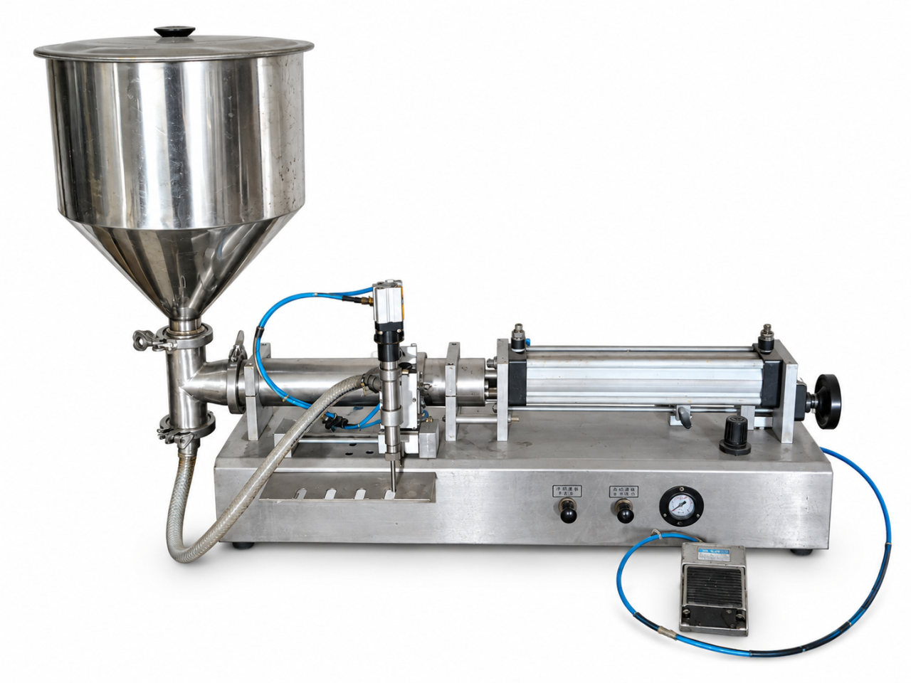 Volumetric Piston Dosing Unit for Spouted Pouches